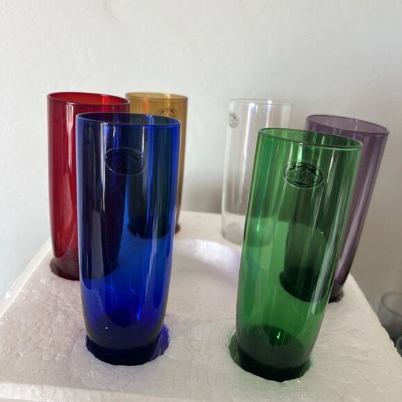 CHATEAU ORLEANS  CHAMPAGNE FLUTES  SET OF 6  17 1/4"  AND ICE BOUL CHILLER   NEW - Picture 8 of 8